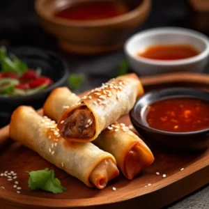 Snap Bite Spring Roll frozen snack packaging – Premium vegetarian spring rolls ready in 5 minutes