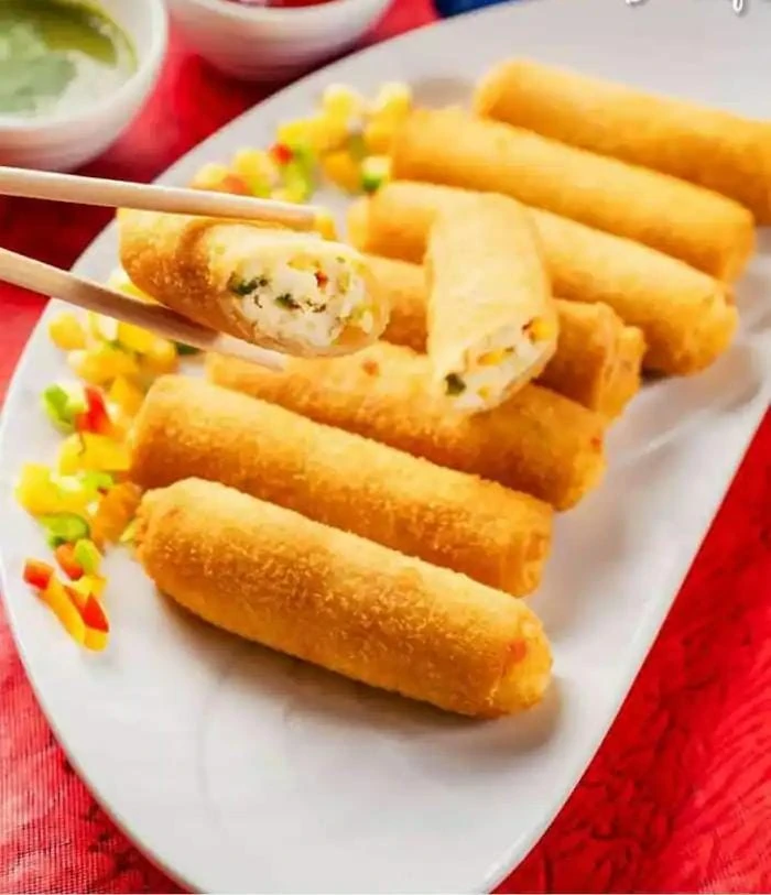 Cheese Corn Roll Snap Bite Cheese Corn Roll frozen snack packaging – Premium cheese and sweet corn rolls ready in 5 minutes